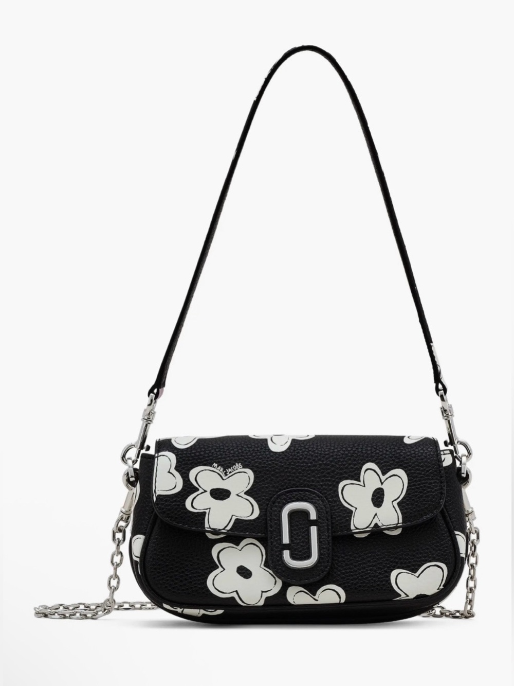 *NWT* Marc Jacobs The Clover Floral Leather Shoulder Bag